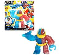 Heroes of Goo Jit Zu Deep GOO Sea - Figura Tyro de 16,5 cm con Potencia de Limo 2 en 1, súper elástica y elástica