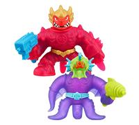 Heroes of Goo Jit Zu Galaxy Hero 2 Pack Blazagon y Orbitox con All New Water Blasters.