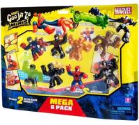 Heroes of Goo Jit Zu GOO JIT ZU Marvel Minis S4 - Paquete de 8, Color Negro