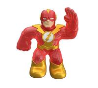 Heroes of Goo Jit Zu Goo Shifters DC Super Hero - Figura de acción elástica Gold Charge Flash. Figura de juguete increíblemente esponjosa de DC de 4.2 pulgadas. ¡Aplasta el núcleo!