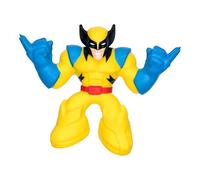Heroes of Goo Jit Zu Marvel Studios X-Men '97 Wolverine - Figura de acción elástica, con relleno metálico reoscópico X-Gene, estira Wolverine hasta 3 veces su tamaño