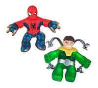 Heroes of Goo Jit Zu Marvel Versus Pack - 2 Figuras de acción exclusivas de Marvel Heroes de 4.5 Pulgadas de Alto, Ultimate Spider-Man contra Doctor Octopus (41378)