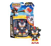 Heroes of Goo Jit Zu Sonic the Hedgehog - Chaos Emerald Shadow Stretch Hero, aprieta el cuerpo de Shadow para revelar la esmeralda del caos dentro de su susto.