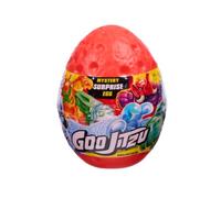 Heroes of Goo Jitzu Archive Mystery Surprise Egg - Figura elástica Coleccionable Oculta con Relleno único de Goo, Juguete Sorpresa de desembalaje