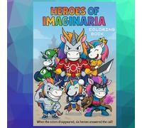 Heroes of Imaginaria: A Fun Coloring Book: Help BIG & Bright gain their Colors Back for their Cosplay!