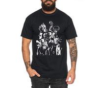 Heroes One Manga Camiseta de Hombre Anime Piece, Farbe2:Negro, Größe2:XX-Large