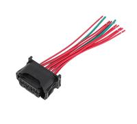 HEROFFIX Conector De Arnes De Faro 12 Pines para BMW E60 04-11 1pc | Para BMW G30, E63, F20, F30, E87, E90, E92, I3 I01, I8 I12, No.6925638/61132359991, Cable De Cobre, Plástico, 13.5cm