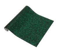 HEROFFIX Película Adhesiva De Vinilo para Automóvil Color Verde Flor Carbon Mate 200x30cm Cubierta 5.5mil Pet 1 Pc Universal