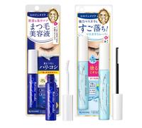 Heroine Make by KissMe Mascara Duo set | 2 de tamao completo-Tratamiento de fortalecimiento y acondicionamiento de la imprimacin de pestaas + desm