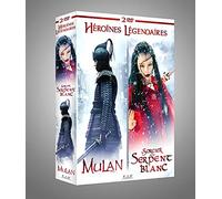Héroïnes légendaires - Coffret : Mulan + Le Sorcier et le serpent blanc [DVD]
