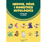 Herois, déus i monstres mitològics (2ªED): Estoig amb 3 llibres (MITOLOGIA PER A NENS)