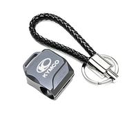 HEROKIKJAWD Funda Motocicleta Carcasa Metal CNC Cubierta Llav Para XCITING NIKITA 200 250 300 LIKE 150 180 X-TOWN 125 DOWNTOWN 300i 200i Funda Para Llavero Y(KKCR Grey)