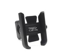 HEROKIKJAWD Manillar de Motocicleta Mirror Holder Soporte para para GSX-R 600, 750, GSX-R1000, GSX-R1300 Soporte para Teléfono Móvil Y GPS para Manillar De Motocicleta(Hand Black-B)