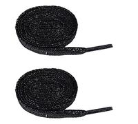 Herold Brillante Plano 2 Pares Cordones Negro Cordones, Negro , Einheitsgröße