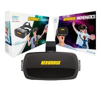 Heromask Bundle Idiomas + Matemáticas - Juego Educativo VR 2 en 1 | Aprende Idiomas y Matemáticas Divirtiéndote | Regalo Original para Niños 5-12 Años, Compatible iOS y Android