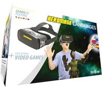 Heromask Idiomas: Gafas Virtuales + Juegos (5-12 años) - Regalo Que motiva a Aprender inglés, Chino y Otros Idiomas Mientras Juega a Videojuegos de Realidad Virtual