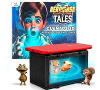 Heromask Tales 2.0 Cuentacuentos 3D Holograma Niños 4-10 · Caja Mágica