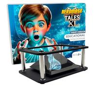 Heromask Tales Pro Versión Gigante - Un cuentacuentos en 3D Dentro de una pirámide [4-10 años] | Un Regalo Educativo Que transmite valores - Compatible con Cualquier Tablet!