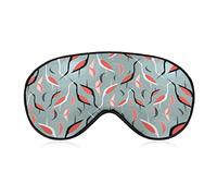 Herons Blue Sleep Eye Mask Soft Sleep Cover Blindfold Sleeping Mask Cover para dormir viajes