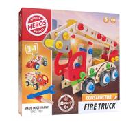 HEROS Constructor HE0009-3-in-1 Feuerwehrfahrzeug 155 Teile