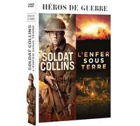 Héros de guerre - Soldat Collins + L'Enfer sous terre [Francia] [DVD]