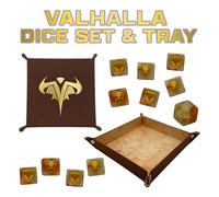 Heroscape juego de dados y bandeja valhalla *edición inglés*