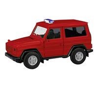 Herpa 013086 MiniKit: Mercedes-Benz Modelo G (sin Imprimir/la Barra de luz Azul está incluida), Rojo