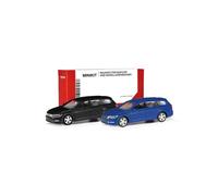 Herpa Kit de Modelo MiniKit VW Passat Variant, Negro y Azul ultramarino (2 Piezas), Escala 1:87, maqueta de colección, modelismo, Modelo alemán, Figura de plástico