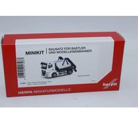 Herpa 013987 Minikit MAN TGS NN Volquete AK12 2 Ejes Blanco 1:87 NUEVO H0 OVP