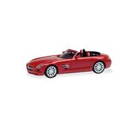 Herpa 024853-002 1:87 Mercedes-Benz SLS AMG Roadster Auto, Feueropal - Nuevo