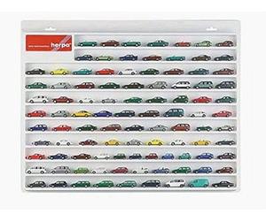 Herpa 029223-Vitrina, Vitrina Colgante para Coches y Aviones Modelo con Amor por el Detalle (029223), a partir de 14 años.