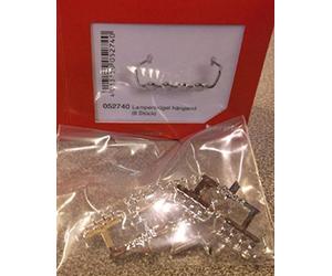 herpa 052740 - Soporte de lámpara Colgante, 8 Piezas