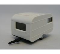 herpa herpa-53099 053099 Qek Vehículo Caravana Junior en Miniatura para retocar, coleccionar y como Regalo, Color Blanco (609395)