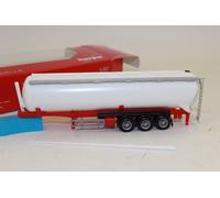 Herpa 075824 - Remolque silo Feldbinder 3 Ejes, Modelo Miniatura, 60 CBM