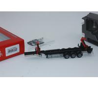 Herpa 076982 Hammar Contenedor Lateral Remolque 1:87 H0 NUEVO en OVP