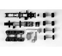 Herpa 083157 - Chasis de Tractor Man TGX 680 Tractor Pesado vehículo de 4 Ejes, 2 Piezas