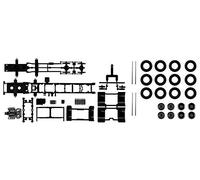 Herpa 084369 - Chasis de camión Mercedes-Benz de 4 Ejes