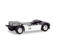 herpa 085083 Chasis Renault T con Revestimiento de chasis. Contenido: 2 Unidades en Miniatura para coleccionar y como Regalo, Color Blanco