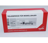 Herpa 085731 2 Scania Crew Cab Camión De Bomberos 2 Piezas 1:87 NUEVO OVP H0