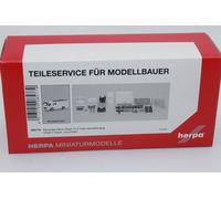 Herpa 085779 Mercedes-Benz Atego 2013 Z-Cab Camión de Bomberos Kit 1:87 H0 Neu