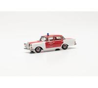 Herpa 097215-1/87 Mercedes-Benz 200 Heckflosse "Bomberos Schorndorf" -Nuevo