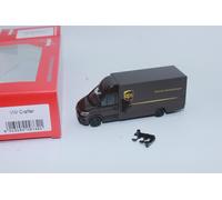 Herpa 097321 VW Crafter UPS Vehículo Distribuidor De Paquetes 1:87 H0 NUEVO OVP
