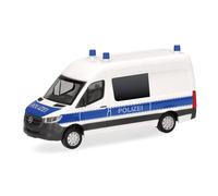 Herpa 098786 - 1/87 MB Sprinter 18 Halb. HD Policía - Nuevo