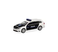 Herpa Miniatura del Coche VW Passat Variant GTE Police Paris (Francia/París), Escala 1:87, maqueta de colleción, modelismo, Modelo aleman, Figura plástico