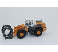 Herpa 306843 Liebherr Cargadora L580 Loghandler para Kurzholz H0 1:87 Nuevo En