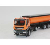 Herpa 311373 Iveco Trakker 4X4 Camión De Volteo Municipal 1:87 H0 NUEVO OVP