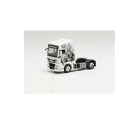 herpa 314923 Man Man TGX XXL Lagoudakis 3 / Leonidas, Rey de Esparta, Tractor en Miniatura, Modelo pequeño, Coleccionable, Color mehfarbig