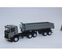 Herpa 316248 Scania CG 17 6x6 Volquete Redondo - Sz 3a + 2a Gris 1:87 H0 Nuevo
