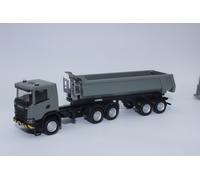 Herpa 316248 Scania CG 17 6x6 Volquete-SZ 3a + 2a Gris 1:87 H0 NUEVO En OVP