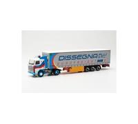 Herpa 316729 - 1:87 Scania 142 Remolque Con Lona "Dissegna"